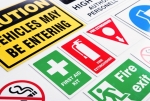 We can produce customised safety signs on corflute, PVC, vinyl & other materials. Image 1