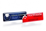 Professional resin name badges can be developed with corporate logos. Image 4