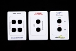 Even light switch plates can get the corporate logo treatment! Image 8